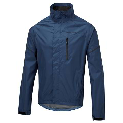 Blue waterproof cycling jacket hotsell